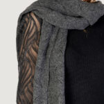 Sciarpa Only ONLAURORA STRUCTURED KNIT SCARF CC Antracite - Foto 3