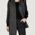 Sciarpa Only ONLAURORA STRUCTURED KNIT SCARF CC Antracite - Foto 4