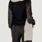 Sciarpa Only ONLAURORA STRUCTURED KNIT SCARF CC Beige - Foto 2