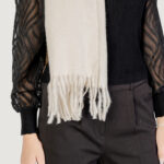 Sciarpa Only ONLLAURA GLITTER SCARF CC Beige chiaro - Foto 3