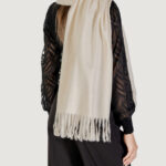 Sciarpa Only ONLLAURA GLITTER SCARF CC Beige chiaro - Foto 4