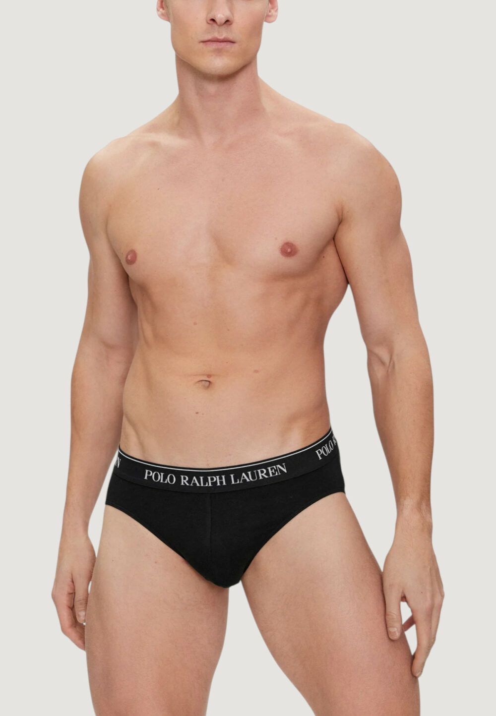 Slip Ralph Lauren LOW RISE BRF-3 PACK-BRIEF Grigio Chiaro - Foto 2