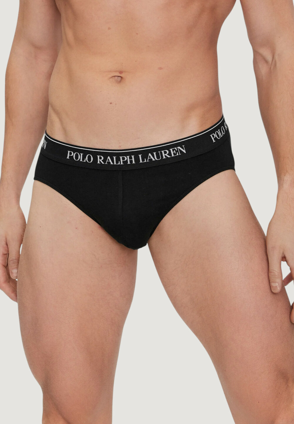 Slip Ralph Lauren LOW RISE BRF-3 PACK-BRIEF Grigio Chiaro - Foto 3