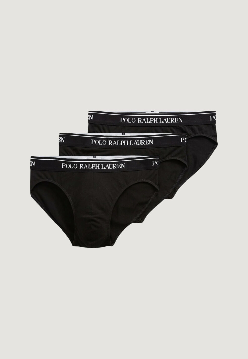 Slip Ralph Lauren LOW RISE BRF-3 PACK-BRIEF Nero - Foto 1