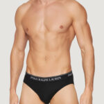 Slip Ralph Lauren LOW RISE BRF-3 PACK-BRIEF Nero - Foto 2