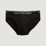 Slip Ralph Lauren LOW RISE BRF-3 PACK-BRIEF Nero - Foto 3
