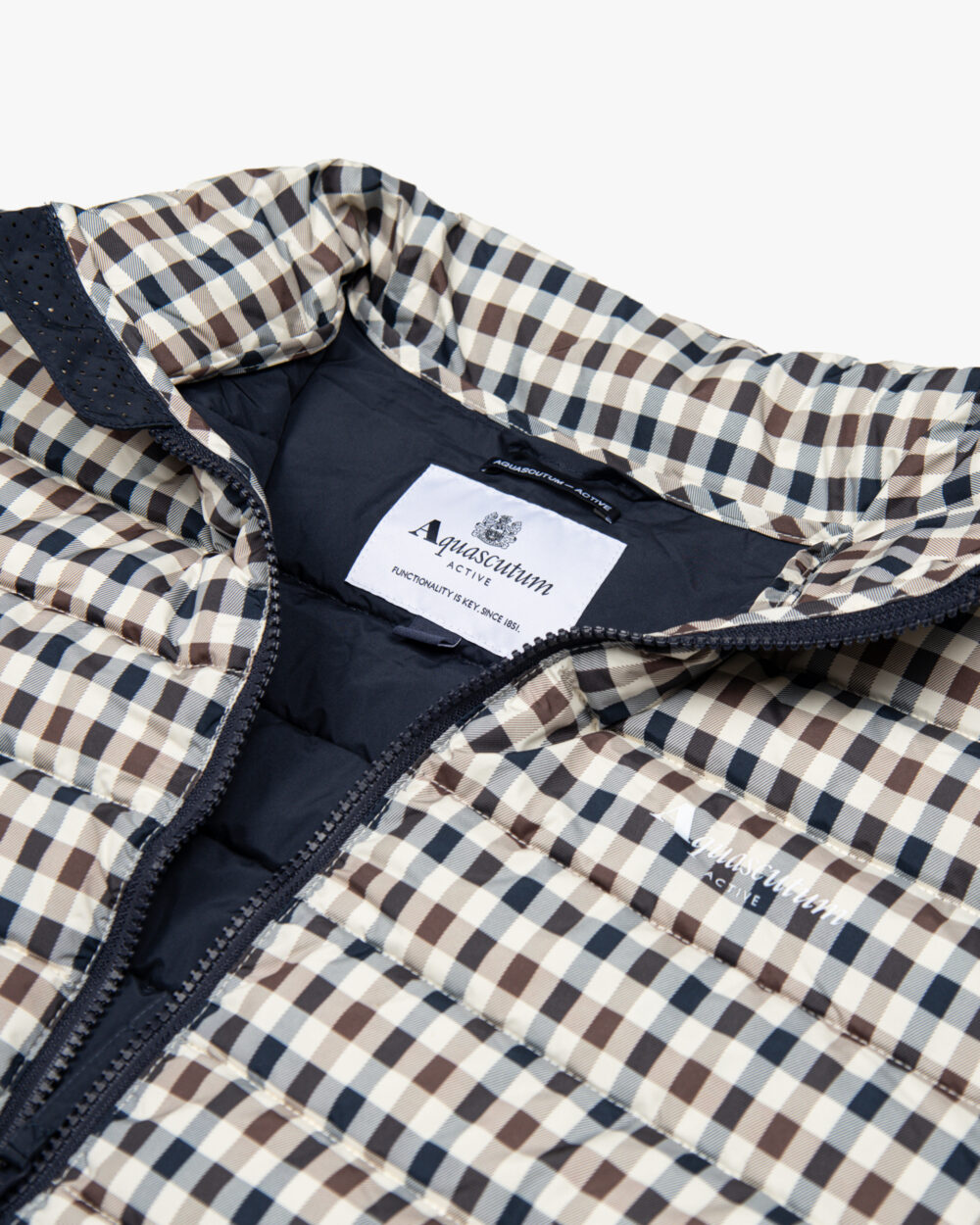 Giubbotto Aquascutum Active MOCK NECK 100gsm Beige - Foto 3