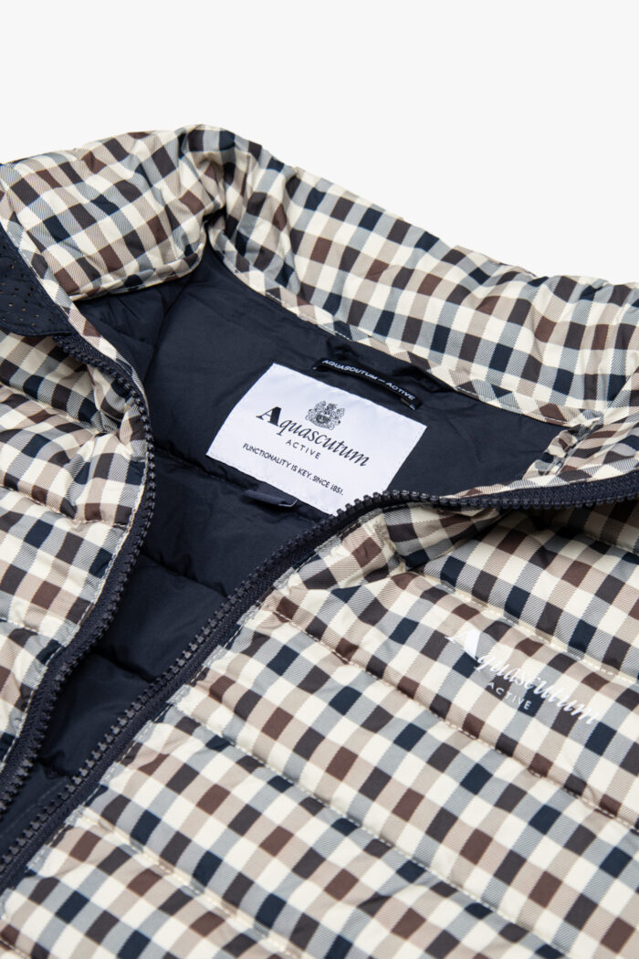 Giubbotto Aquascutum Active MOCK NECK 100gsm Beige