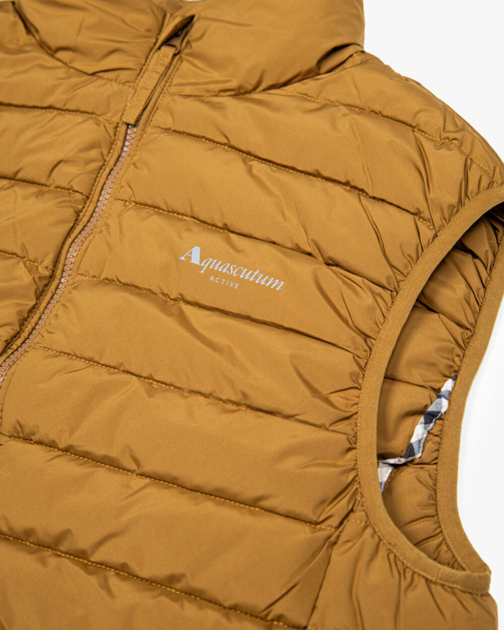Smanicato Aquascutum Active VEST 100gsm Bronzo - Foto 5