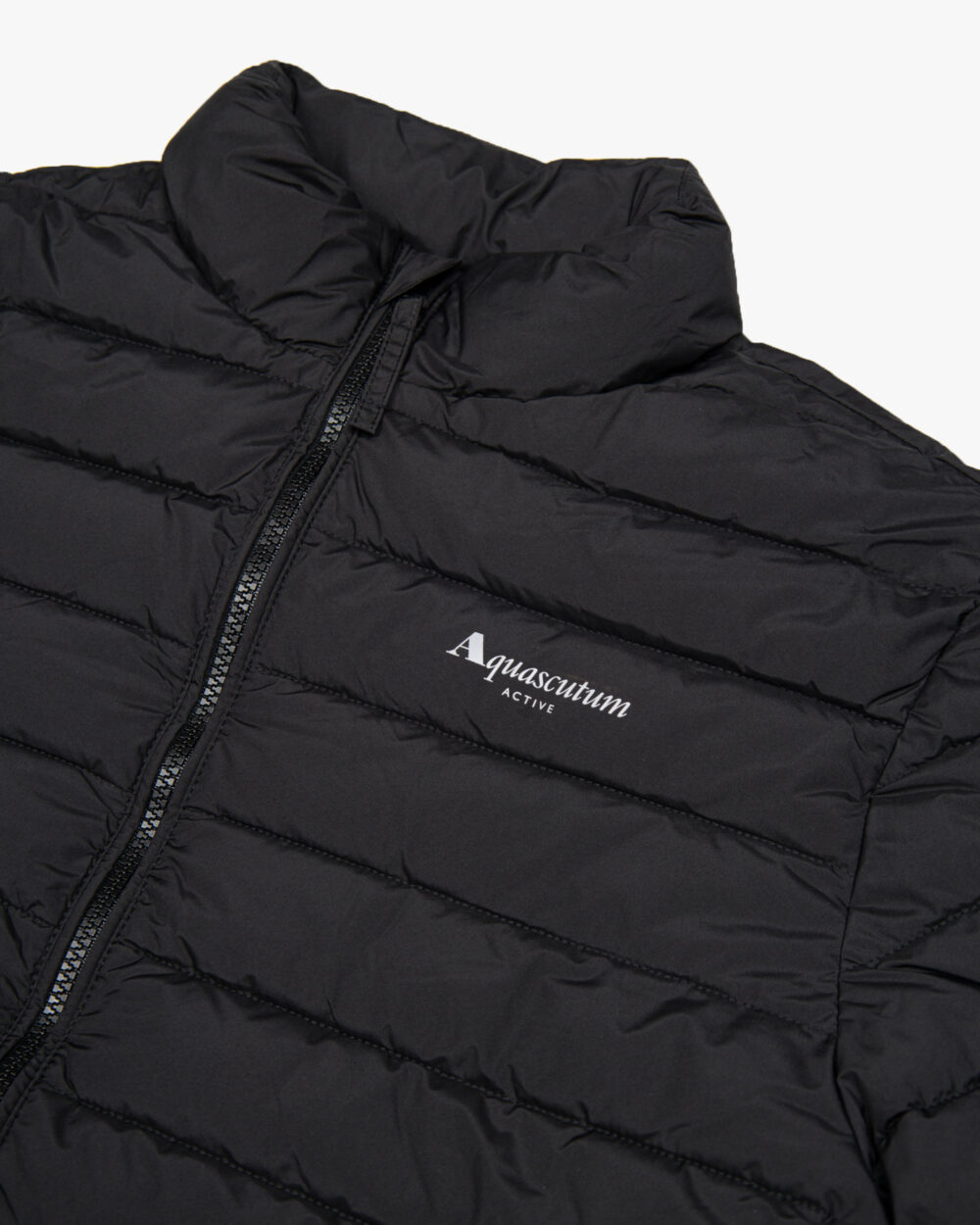 Giubbotto Aquascutum Active MOCK NECK 100gsm Nero - Foto 3