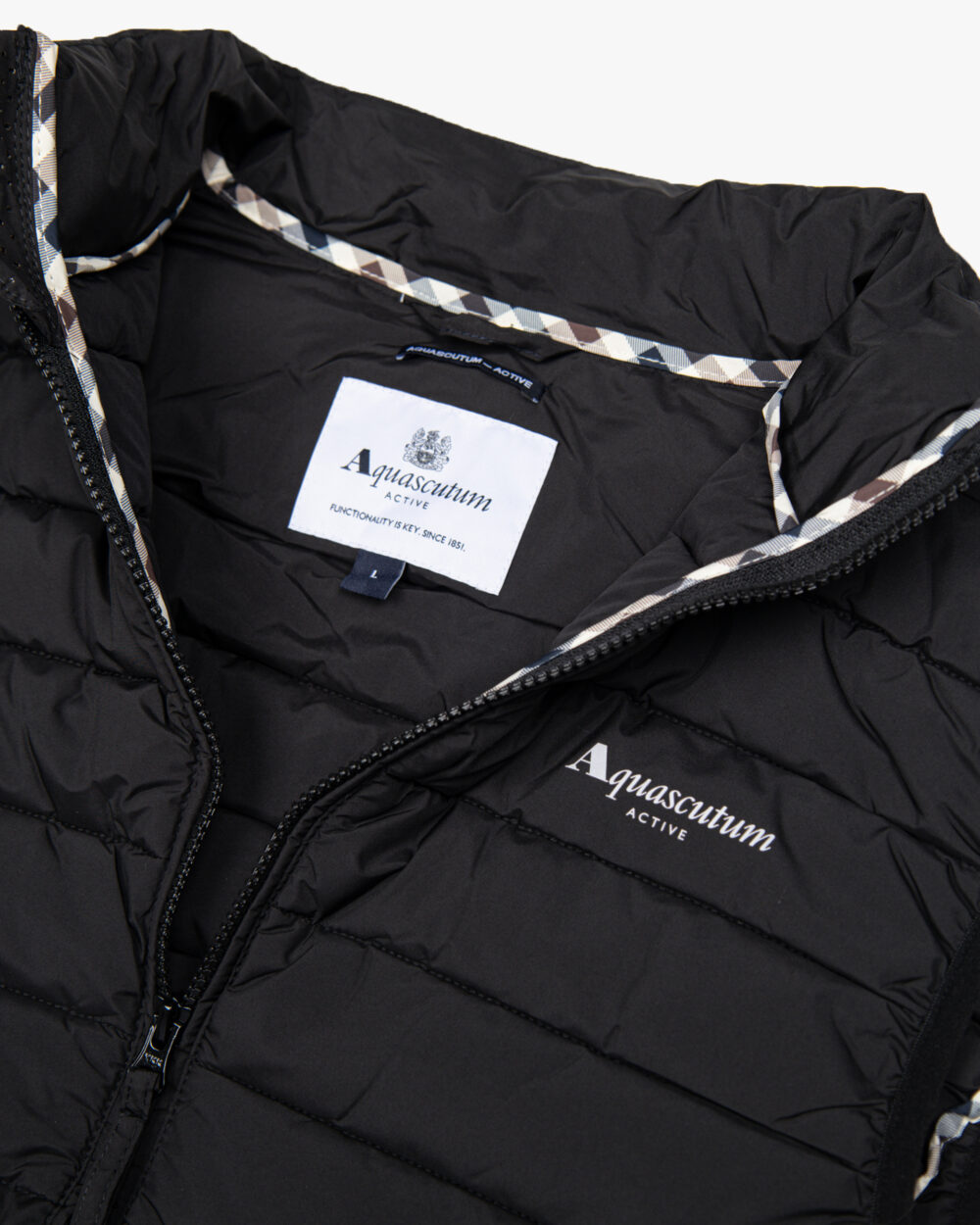 Smanicato Aquascutum Active VEST 100gsm Nero - Foto 4