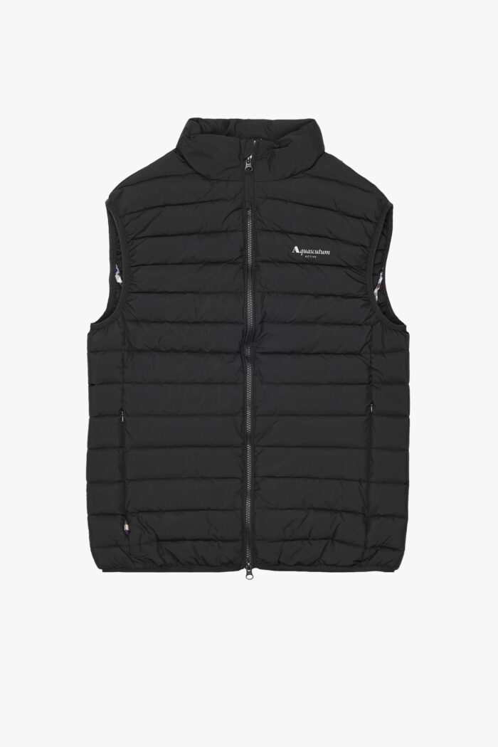 Smanicato Aquascutum Active VEST 100gsm Nero
