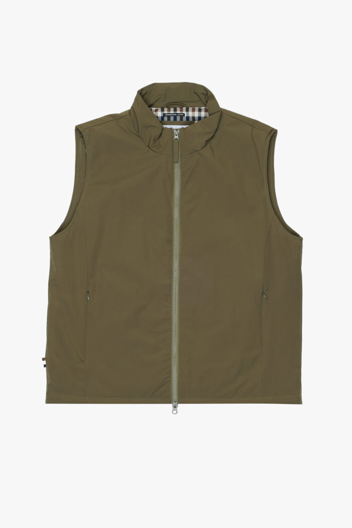 Smanicato Aquascutum Active SP VEST Verde Oliva