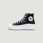 Sneakers Converse Chuck Taylor All Star Move Platform Nero - Foto 3