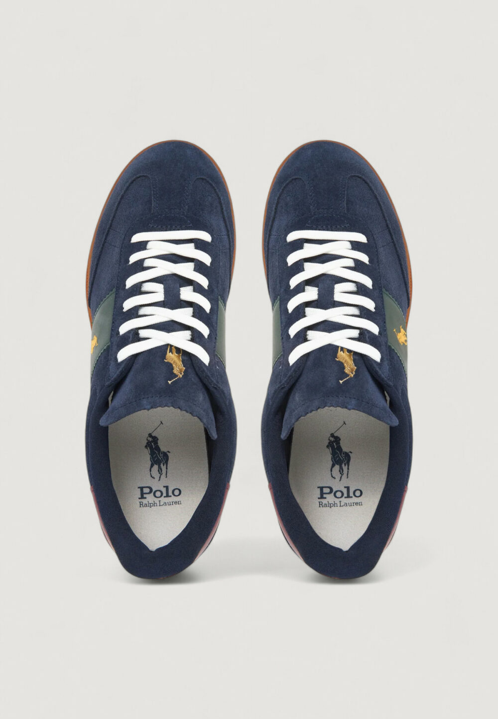 Sneakers Ralph Lauren HRT AERA PP-SNEAKERS-LOW TOP LACE Blu - Foto 5