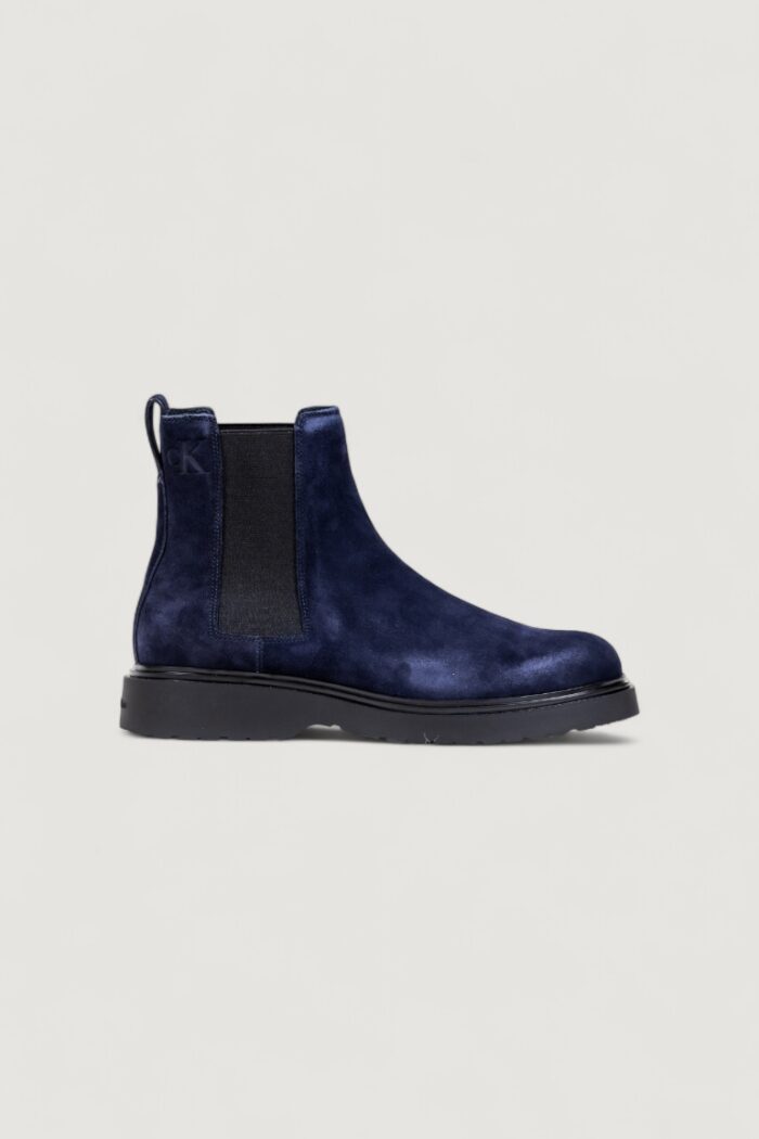 Stivaletti Calvin Klein COMBAT ESS CHELSEA B Blu – YM0YM01372