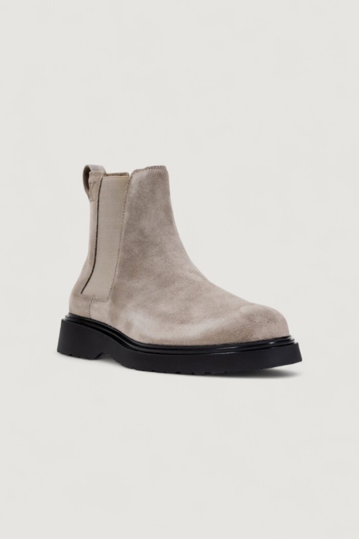 Stivaletti Calvin Klein COMBAT ESS CHELSEA B Grigio Chiaro – YM0YM01372