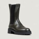 Stivali Calvin Klein Jeans CHUNKY HIGH CHELSEA Grigio - Foto 2