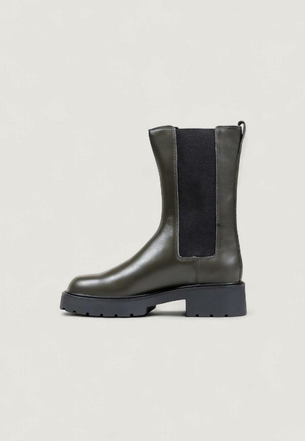 Stivali Calvin Klein Jeans CHUNKY HIGH CHELSEA Grigio - Foto 3