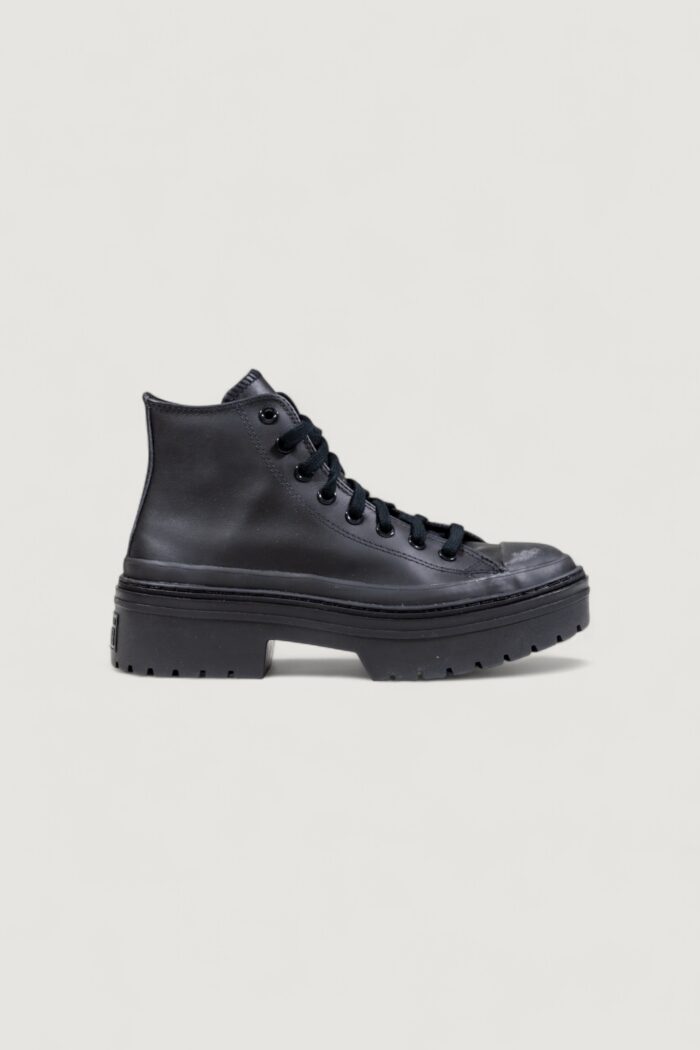 Stivali Converse Chuck Taylor All Star Lugged Heel Leather Platform Nero