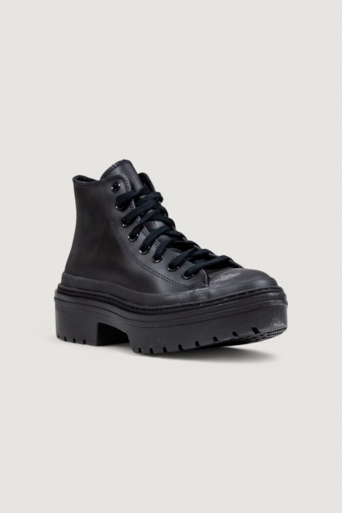 Stivali Converse Chuck Taylor All Star Lugged Heel Leather Platform Nero