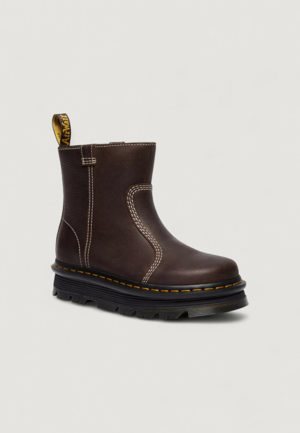 Stivali Dr. Martens Zebzag Rigger Wyoming Marrone Scuro - Foto 3