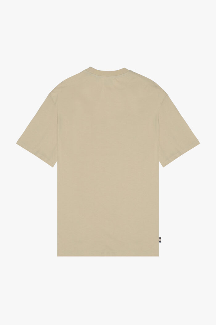 T-shirt Aquascutum Active ICONIC POCKET T-SHIRT Beige – AA_ICON_TS009