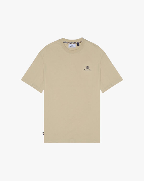 T-shirt Aquascutum Active SMALL LOGO T-SHIRT Beige - Foto 1