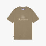 T-shirt Aquascutum Active BIG LOGO T-SHIRT Beige scuro - Foto 1