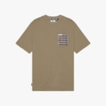T-shirt Aquascutum Active ICONIC POCKET T-SHIRT Beige scuro - Foto 1