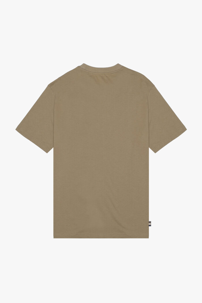 T-shirt Aquascutum Active SMALL LOGO T-SHIRT Beige scuro – AA_ICON_TS006