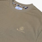 T-shirt Aquascutum Active SMALL LOGO T-SHIRT Beige scuro - Foto 3