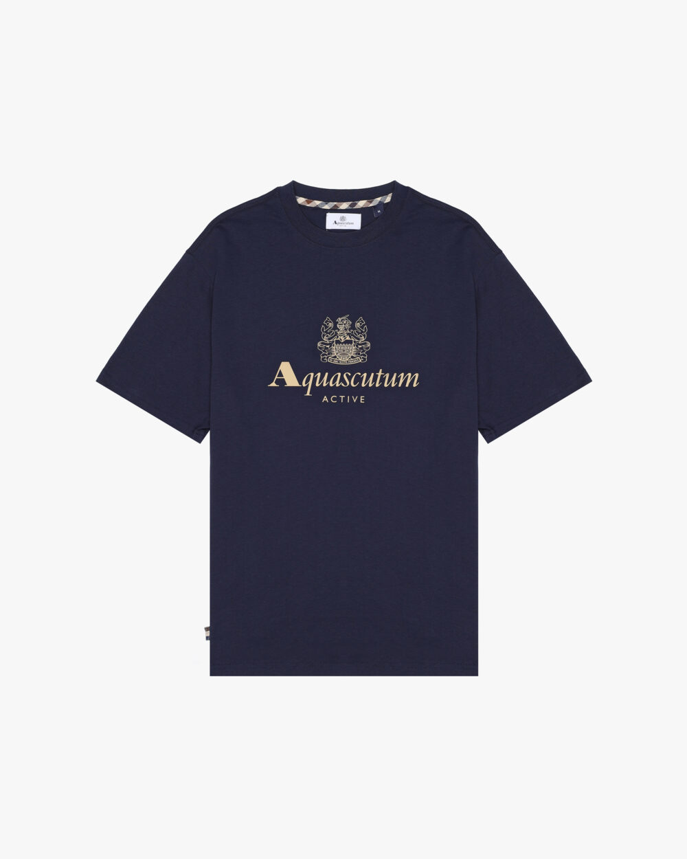 T-shirt Aquascutum Active BIG LOGO T-SHIRT Blu - Foto 1
