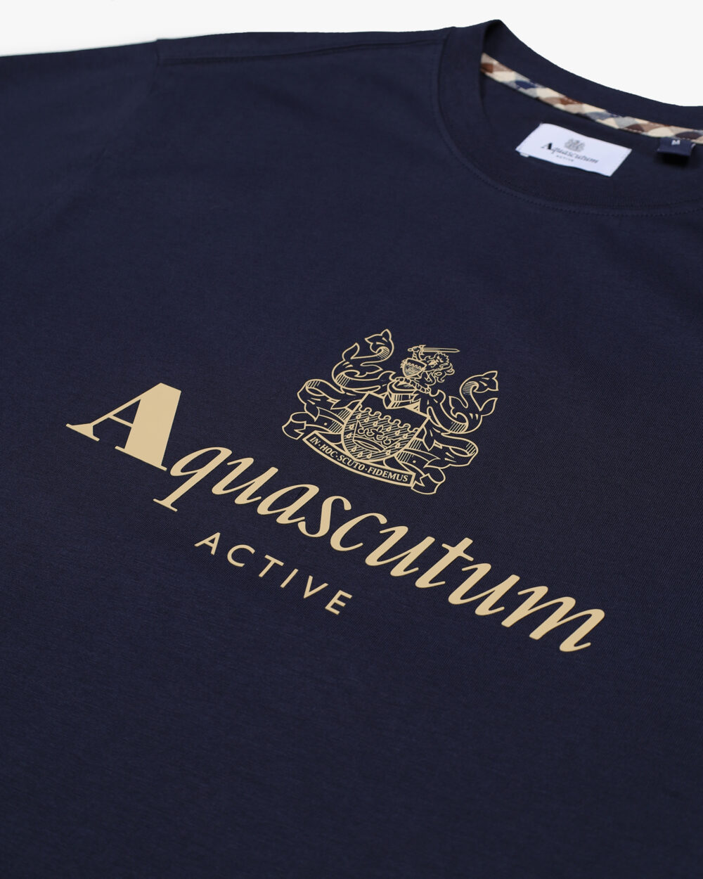 T-shirt Aquascutum Active BIG LOGO T-SHIRT Blu - Foto 3
