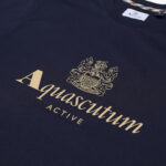 T-shirt Aquascutum Active BIG LOGO T-SHIRT Blu - Foto 3