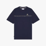 T-shirt Aquascutum Active PIPING LOGO T-SHIRT Blu - Foto 1