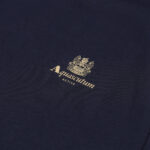 T-shirt Aquascutum Active SMALL LOGO T-SHIRT Blu - Foto 4