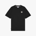 T-shirt Aquascutum Active RUBBER PATCH LOGO T-SHIRT Nero - Foto 1
