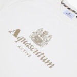 T-shirt Aquascutum Active BIG LOGO T-SHIRT Panna - Foto 3