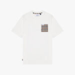 T-shirt Aquascutum Active ICONIC POCKET T-SHIRT Panna - Foto 1