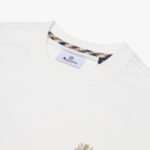 T-shirt Aquascutum Active SMALL LOGO T-SHIRT Panna - Foto 3