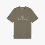 T-shirt Aquascutum Active BIG LOGO T-SHIRT Verde Oliva - Foto 1