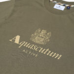 T-shirt Aquascutum Active BIG LOGO T-SHIRT Verde Oliva - Foto 3