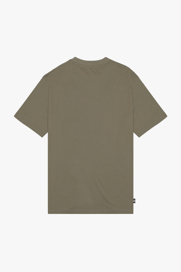 T-shirt Aquascutum Active SMALL LOGO T-SHIRT Verde Oliva – AA_ICON_TS006