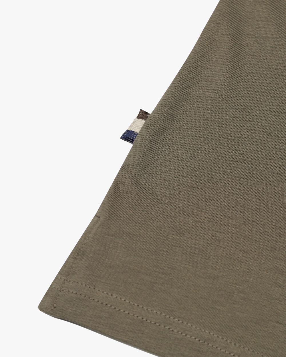 T-shirt Aquascutum Active SMALL LOGO T-SHIRT Verde Oliva - Foto 4