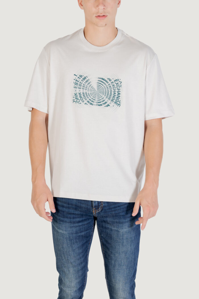 T-shirt Armani Exchange  Beige chiaro – XM001469 AF12308
