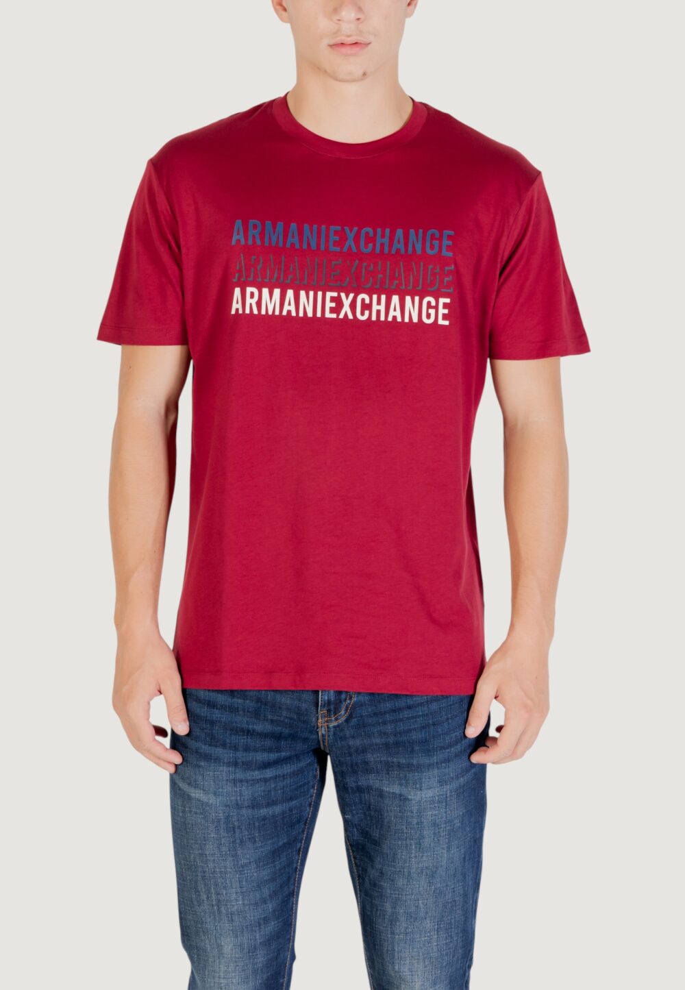 T-shirt Armani Exchange  Bordeaux - Foto 1