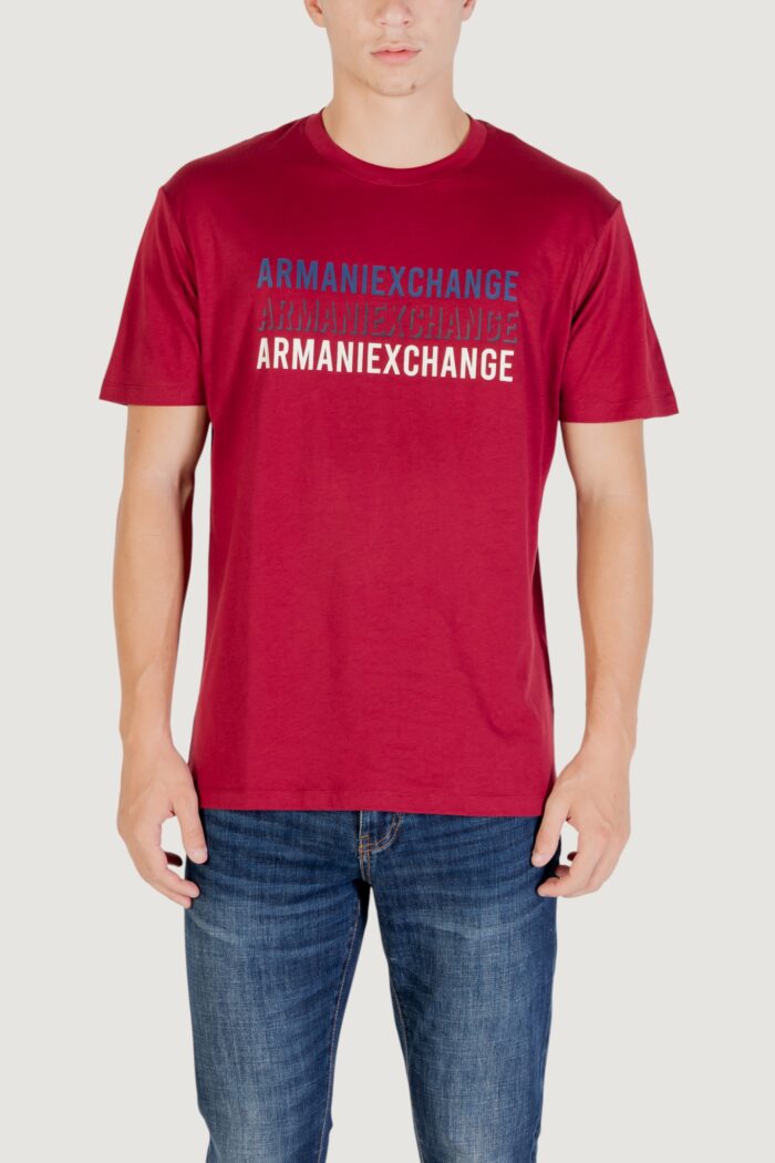 T-shirt Armani Exchange  Bordeaux – XM001444 AF10358