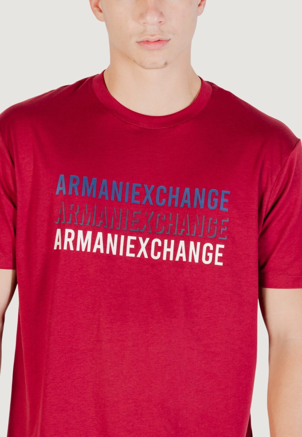 T-shirt Armani Exchange  Bordeaux - Foto 2