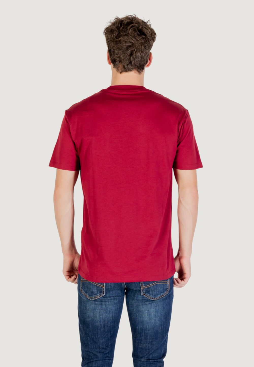 T-shirt Armani Exchange  Bordeaux - Foto 5